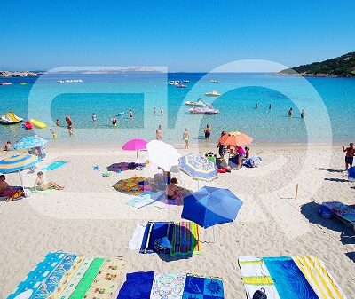 La spiaggia di Baia Sardinia